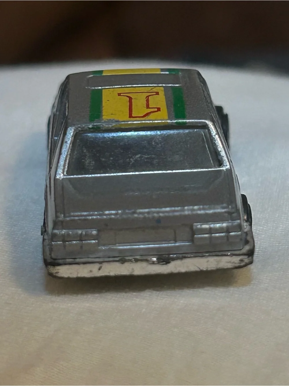 Vintage Summer Metal Products Marz Karz Silver Volvo 760 Safety Diecast